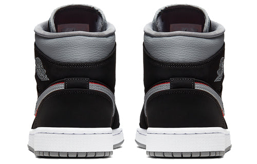 Air Jordan 1 Mid Black/Grey