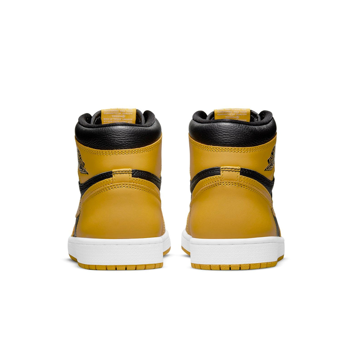 Air Jordan 1 Retro High OG Pollen Sneakers - Yellow and Black