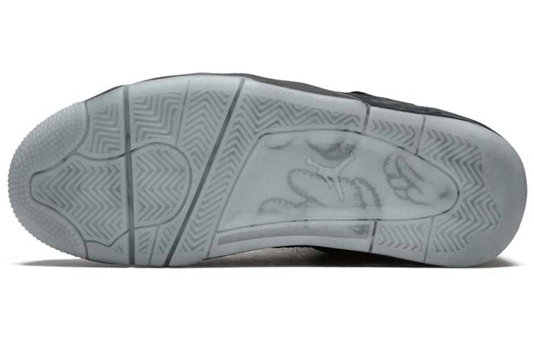 KAWS x Air Jordan 4 Retro Black Sneakers