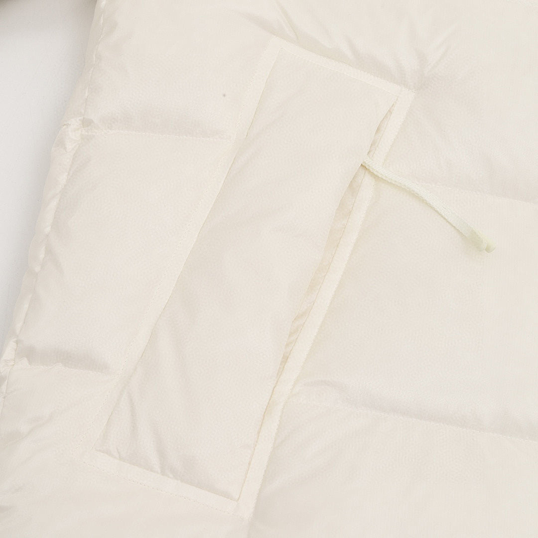 Moncler Couyere Hooded Down Jacket - Ivory - detail 3