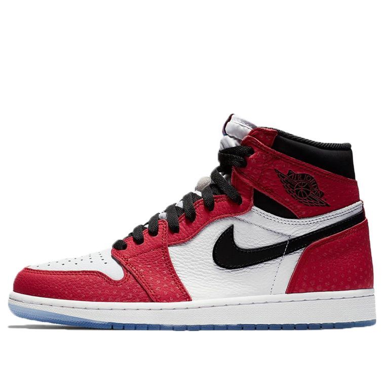 Air Jordan 1 Retro High OG Origin Story Gym Red Sneakers