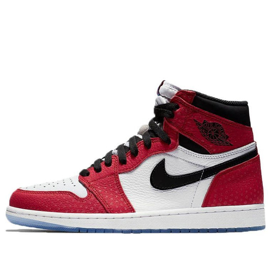 Air Jordan 1 Retro High OG Origin Story Gym Red Sneakers