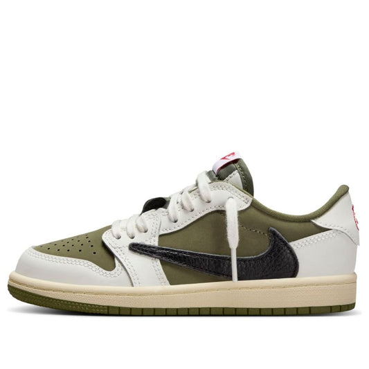 PS Air Jordan 1 Retro Low OG SP x Travis Scott Medium Olive