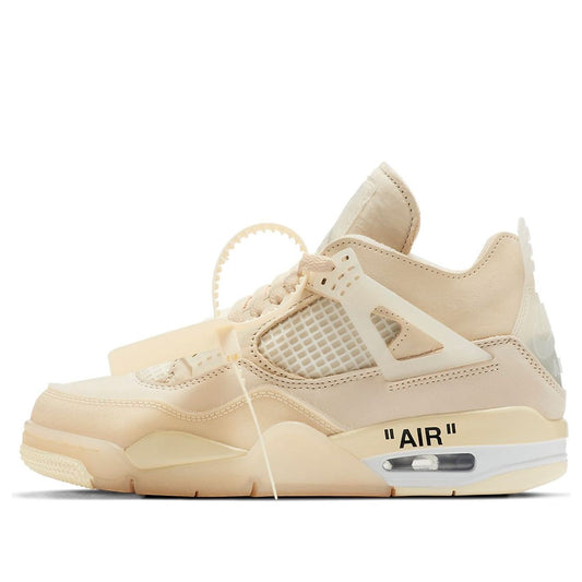 Women's Off-White x Air Jordan 4 SP Sail Sneakers