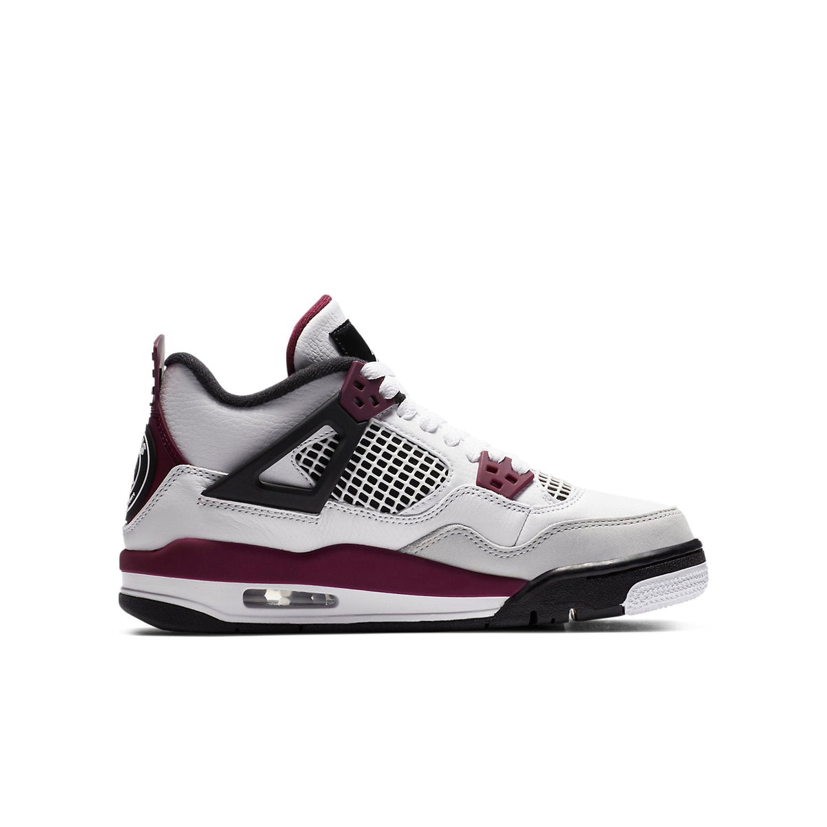 Big Kids PSG x Air Jordan 4 Retro Bordeaux Sneakers