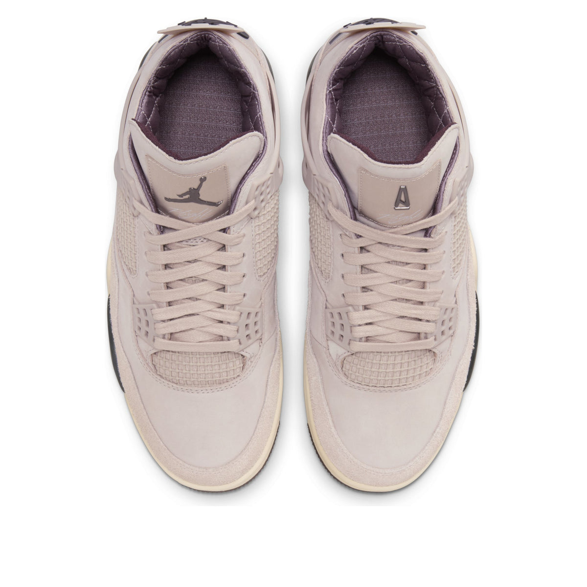 Women's A Ma Maniere x Air Jordan 4 Fossil Stone Sneakers