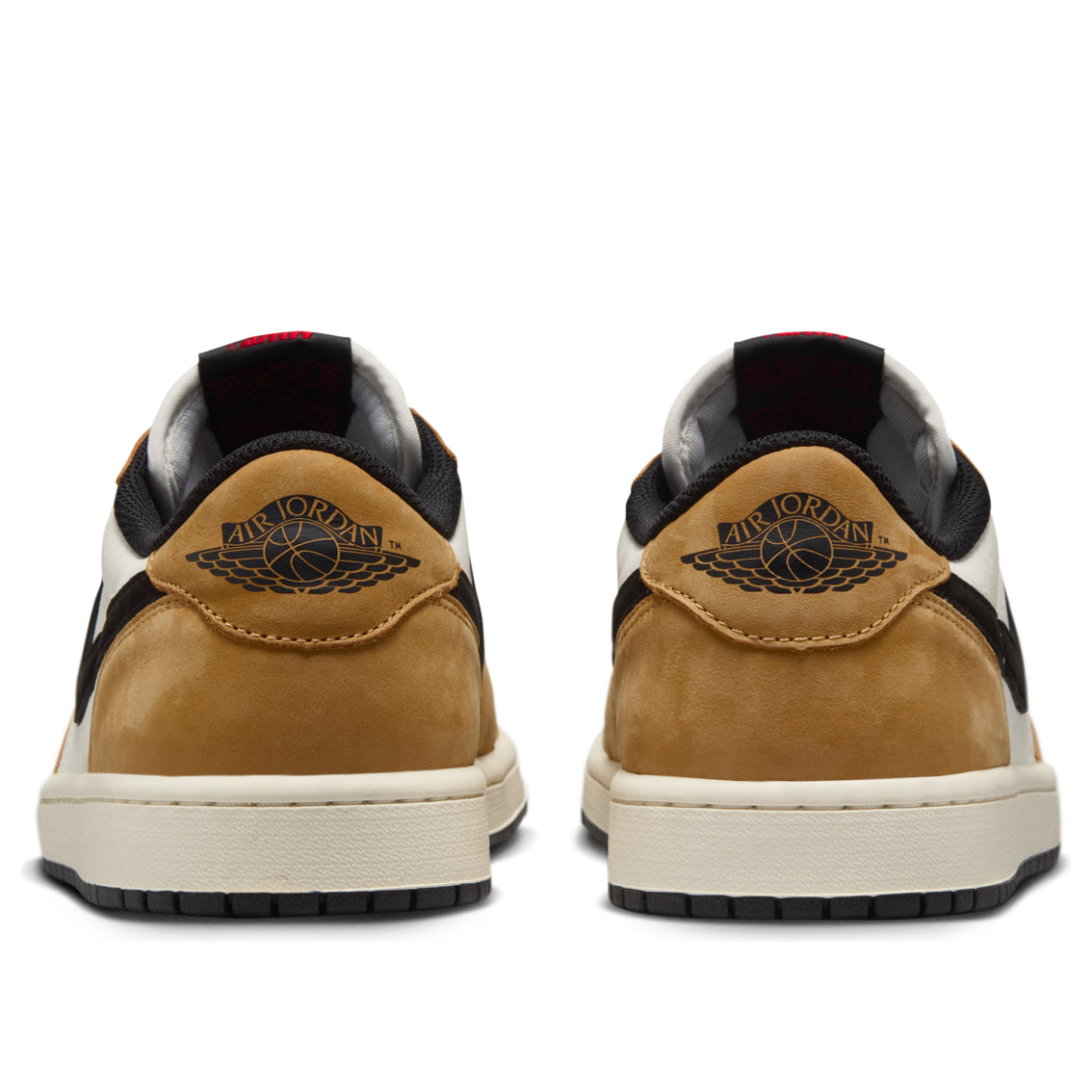 Air Jordan 1 Low OG Rookie of the Year Wheat Gold Sneakers