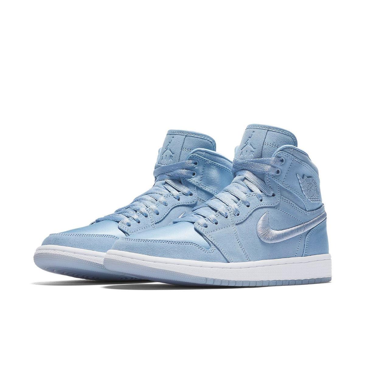 Air Jordan 1 Retro High Season of Her Hydrogen Blue Women's Suede Sneakers