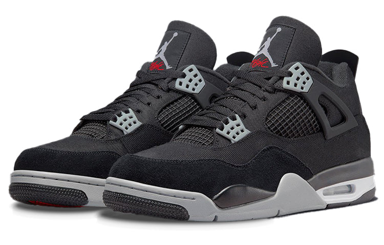 Nike Air Jordan 4 Retro SE Black Canvas