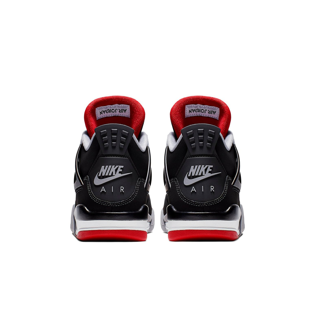 Big Kids Air Jordan 4 Retro OG Bred 2019 Sneakers