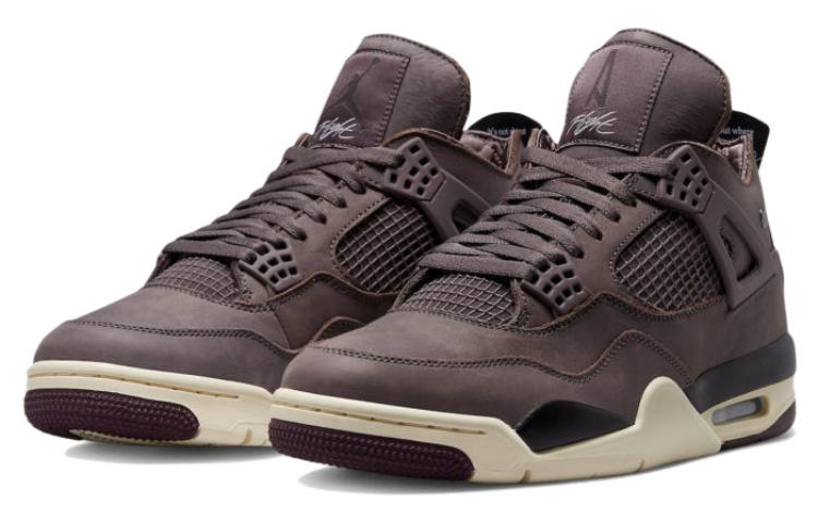 A Ma Maniere x Air Jordan 4 Retro Violet Ore Sneakers