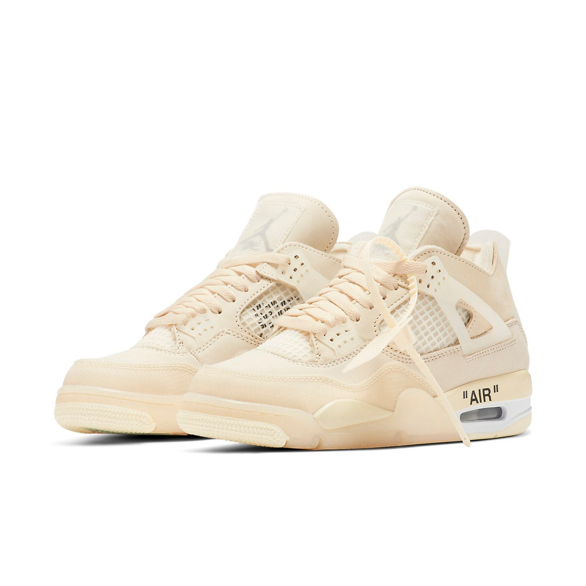 Women's Off-White x Air Jordan 4 SP Sail Sneakers