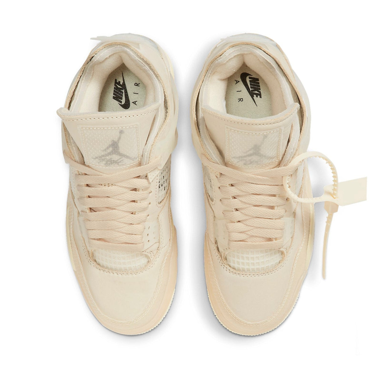 Women's Off-White x Air Jordan 4 SP Sail Sneakers