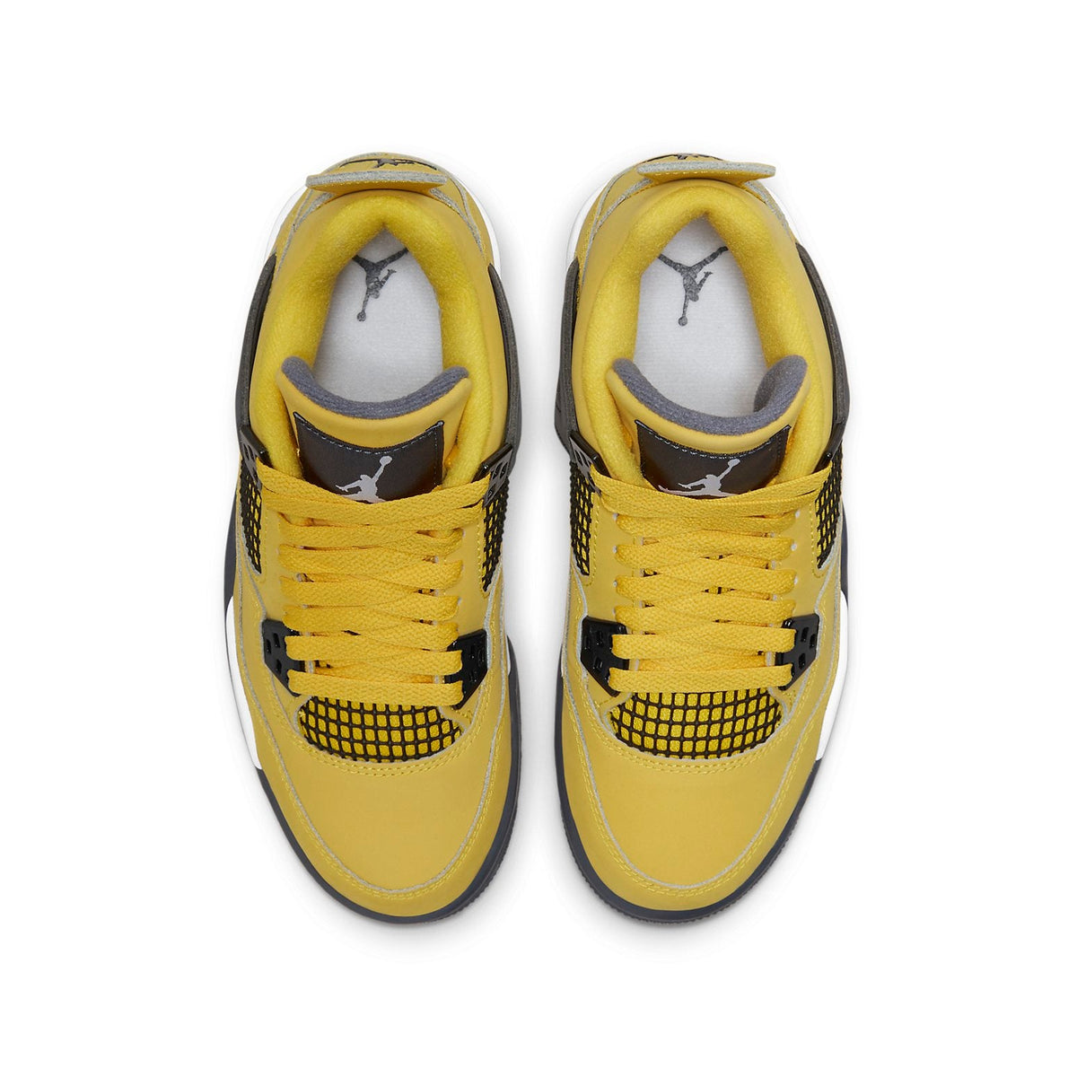 Big Kids Air Jordan 4 Retro Lightning 2021 Sneakers
