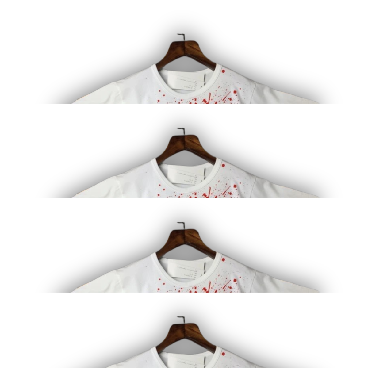 COMME des GARÇONS PLAY Heart Splatter T-Shirt