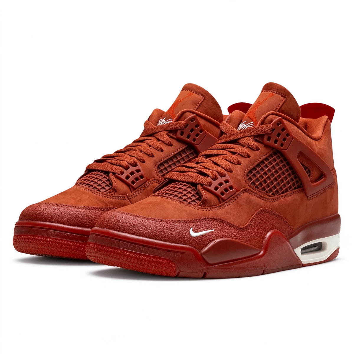 Nigel Sylvester x Air Jordan 4 Retro OG Brick by Brick Sneakers