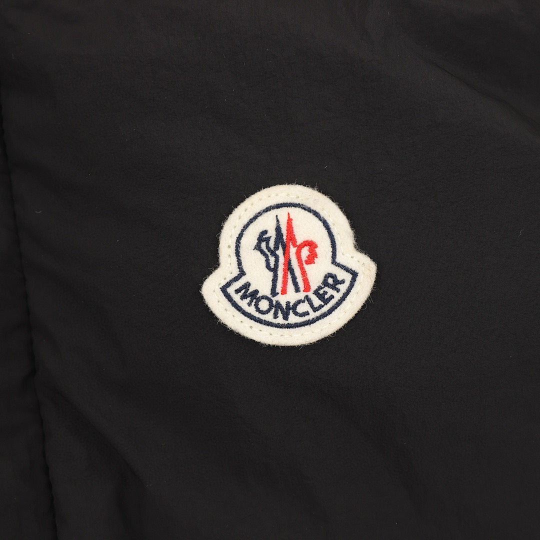 Moncler Verone Unisex Stand-Collar Down Jacket - Black - detail 2
