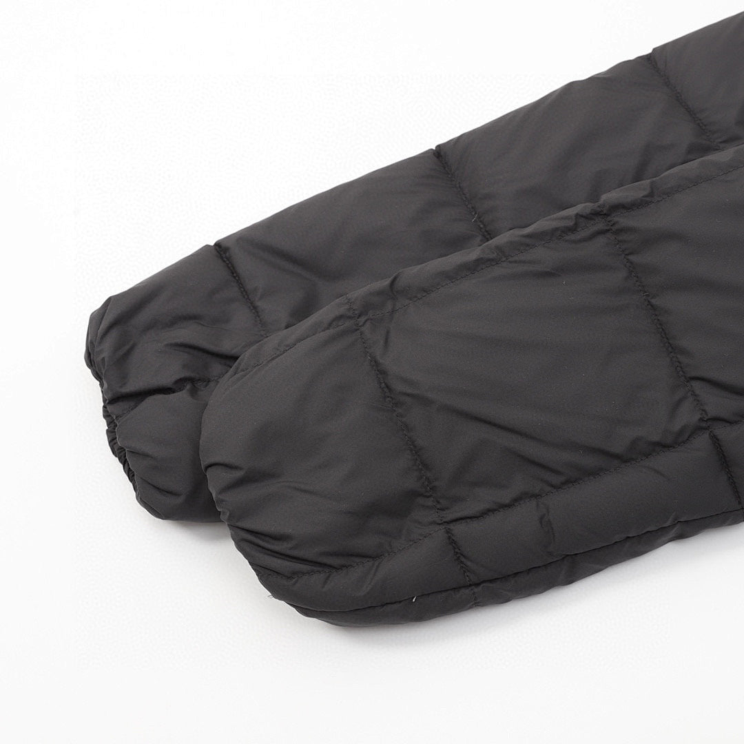 Moncler Women's Fitted Long Hooded Down Coat - Black - detail 2