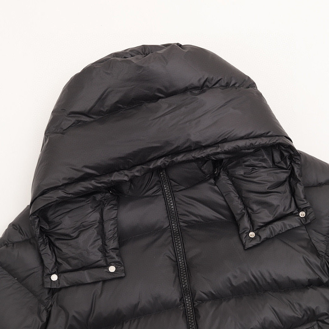 Moncler Couyere Hooded Down Jacket - Black - detail 1